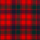 Robertson Red Modern 13oz Tartan Fabric By The Metre